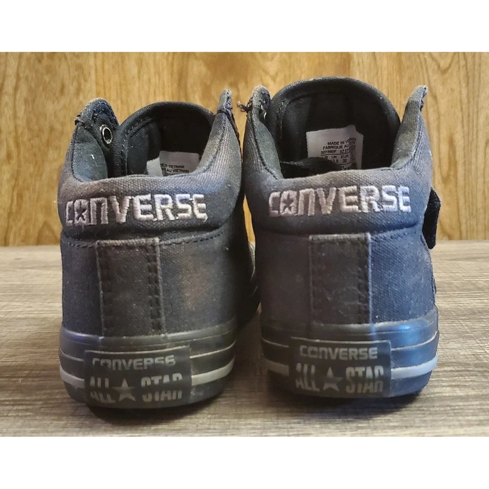 Converse All Star Mid Sneakers‎ Youth Size 1 Black